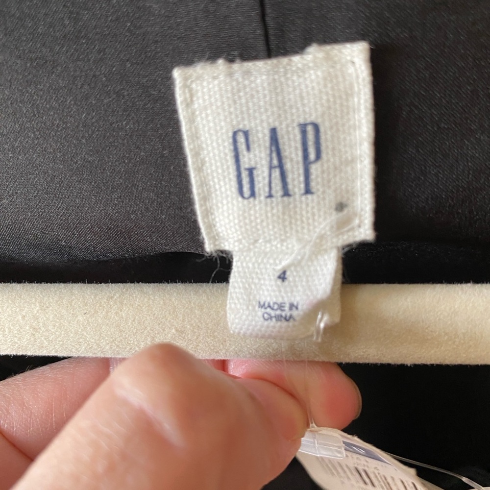 NWT $498 GAP SUEDE ZIP FRONT SHIFT DRESS SIZE 4 - Picture 11 of 12